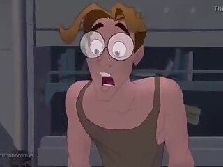 Milo from Tarzan get fucked