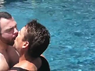 david and dusty gay sex in pool